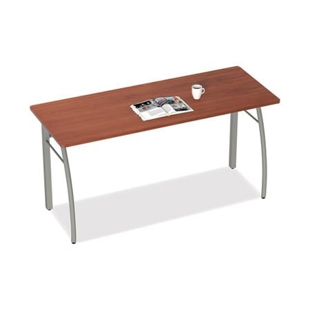 Linea Italia Trento Line Rectangular Desk, 59.13in X 23.63in X 29.5in, Cherry TR742CH